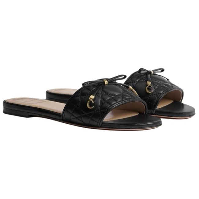 DIOR Slide Slippers Women's Black