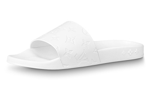 LOUIS VUITTON Waterfront Mule White