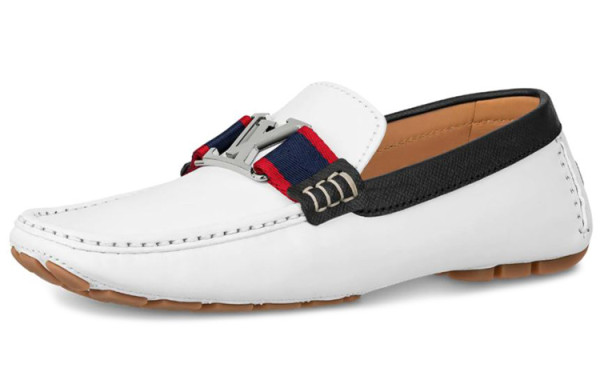LOUIS VUITTON Monte Carlo Casual Shoes White