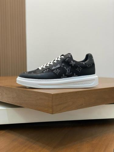 Louis Vuitton Beverly Hills Sneaker 'Black Monogram Denim'