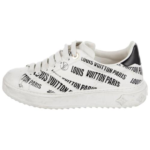 LOUIS VUITTON Time Out Sneakers 'White Black'