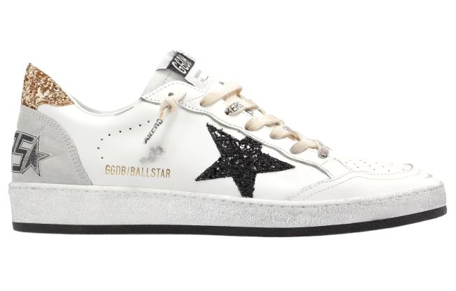 Golden Goose Ball Star Leather Sneakers