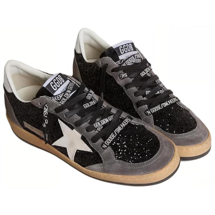 Golden Goose Ball Star Low top Skateboard Shoes Black