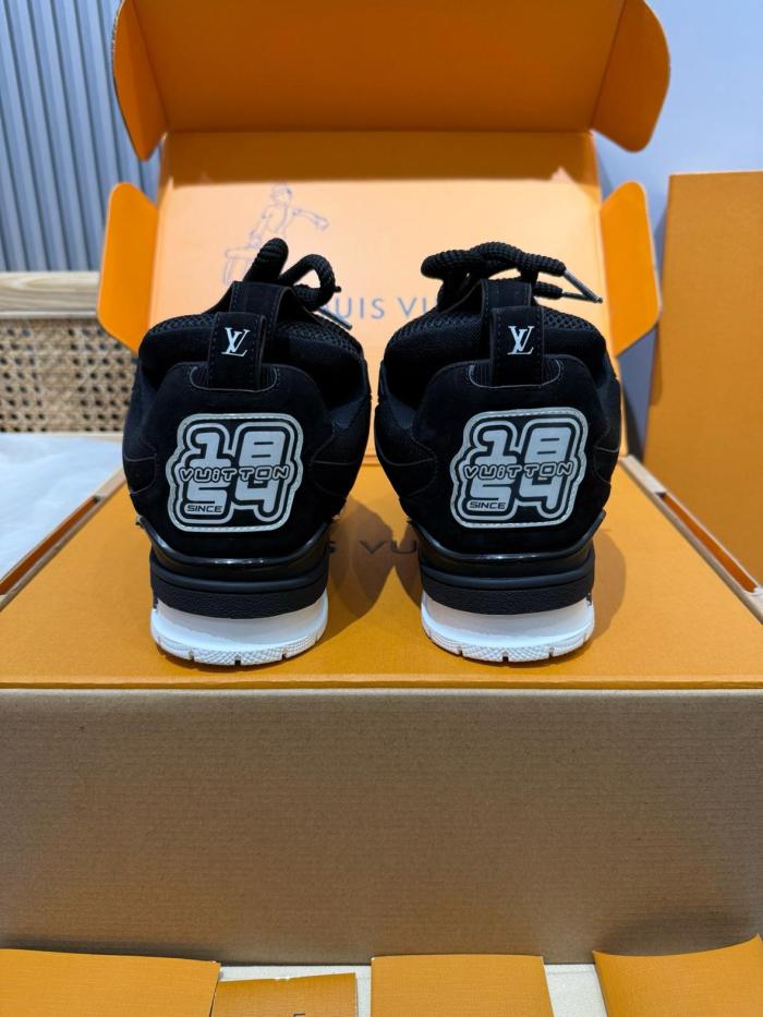 Louis Vuitton LV Skate Sneaker Black Black White