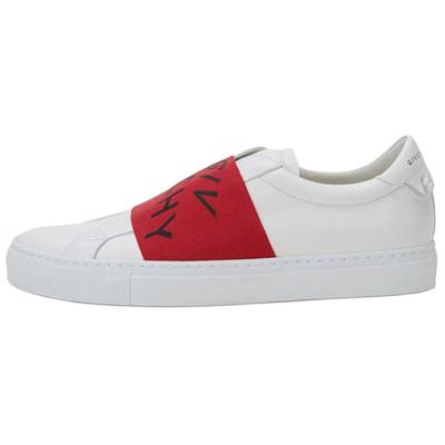 Givenchy Strap Leather 'White Red'