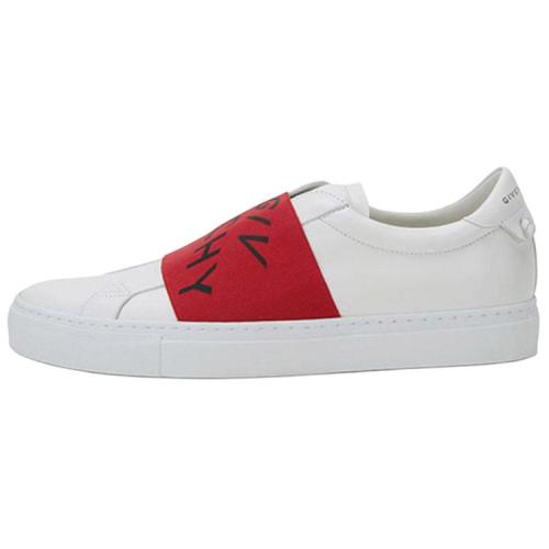Givenchy Strap Leather 'White Red'