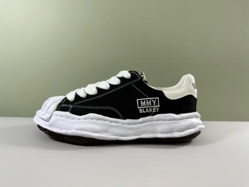 Maison Mihara Yasuhiro Blakey OG Sole Canvas Low Black