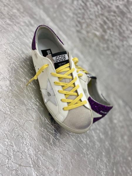 Golden Goose Super Star Stylish Skateboarding Shoes White