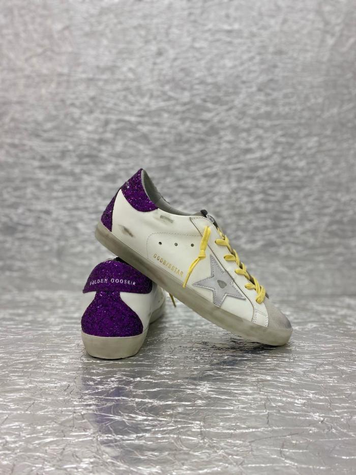 Golden Goose Super Star Stylish Skateboarding Shoes White