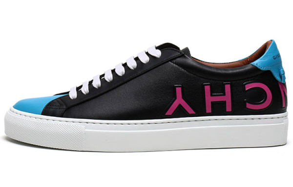 Givenchy Skateboard Shoes Men Low-Top Black/Blue