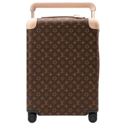 LOUIS VUITTON Horizon Canvas Trolley Bag 20 Inch Unisex Brown Horizon 55 Suitcase M13767 size 38*55*21 cm