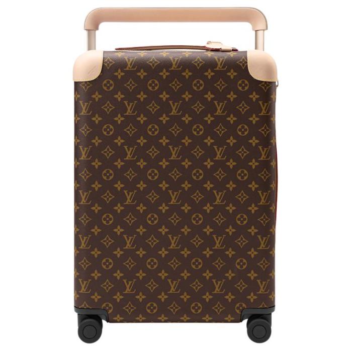 LOUIS VUITTON Horizon Canvas Trolley Bag 20 Inch Unisex Brown Horizon 55 Suitcase M13767 size 38*55*21 cm
