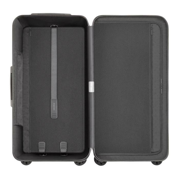 RIMOWA ESSENTIAL Polycarbonate Suitcase Luggage For Shipping 33 Inch Unisex Slate size 41*37*80 cm