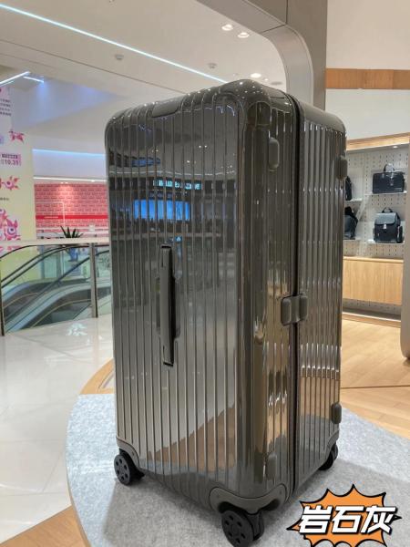 RIMOWA ESSENTIAL Polycarbonate Suitcase Luggage For Shipping 33 Inch Unisex Slate size 41*37*80 cm