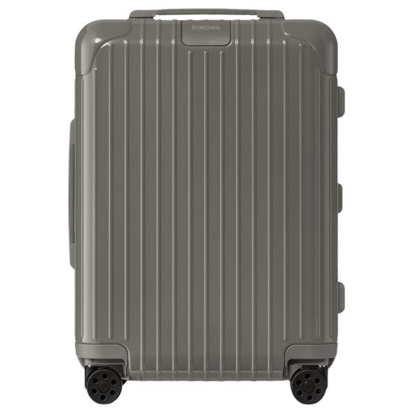 RIMOWA ESSENTIAL Polycarbonate Suitcase, Luggage, And Travel Bags For Airplane Check in 21 Inch Unisex Gray size 39*23*55cm
