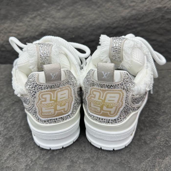 LOUIS VUITTON Trainer Skate Low Top Skateboard Shoes