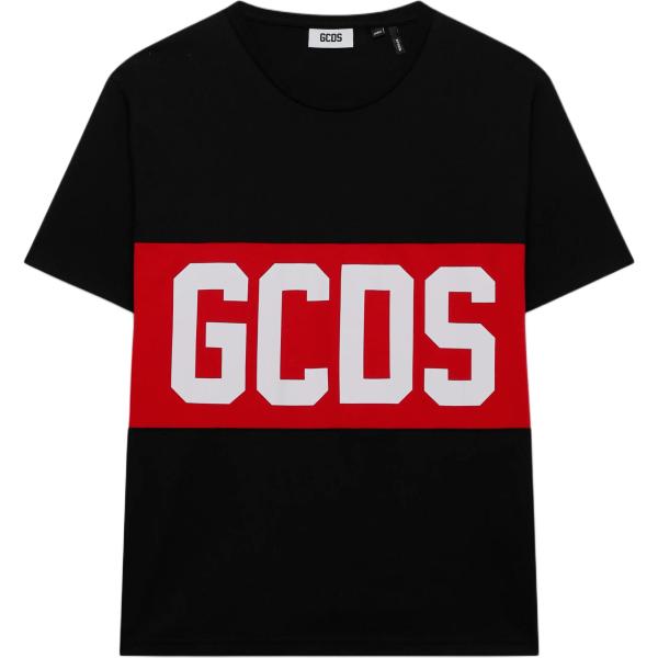 GCDS Band Logo Regular T Shirt