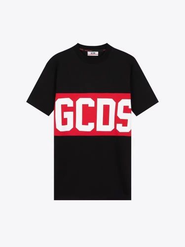 GCDS Band Logo Regular T Shirt