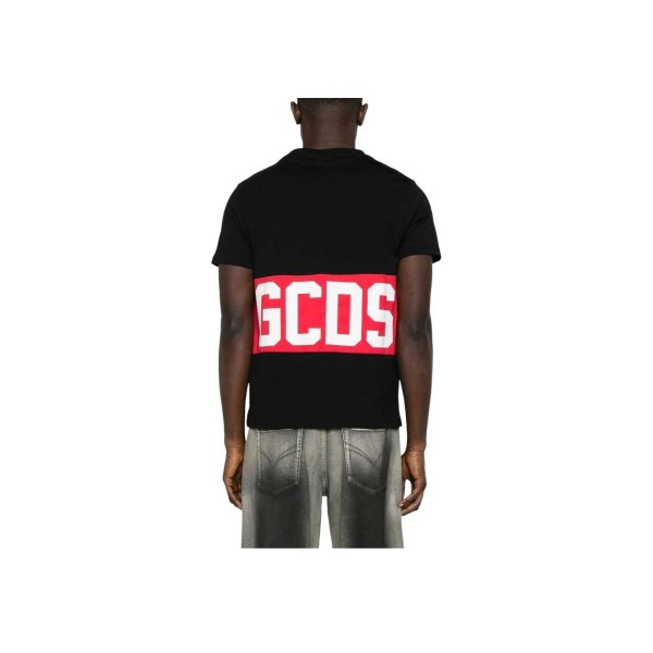 GCDS Band Logo Regular T Shirt