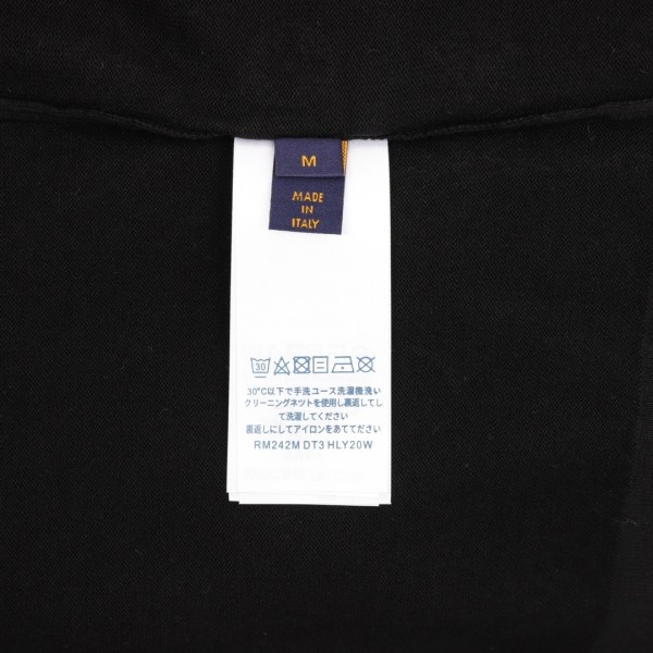 LOUIS VUITTON Monogram Gradient Embellished Short Sleeved Crewneck