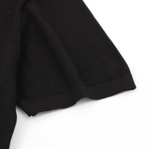 LOUIS VUITTON Monogram Gradient Embellished Short Sleeved Crewneck