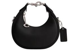 COACH JONIE Cow Leather Shoulder Bag, Crossbody Bag, Handbag Mini Women's Black CR508-LHBLK size 15.24*5.71*8.25 cm