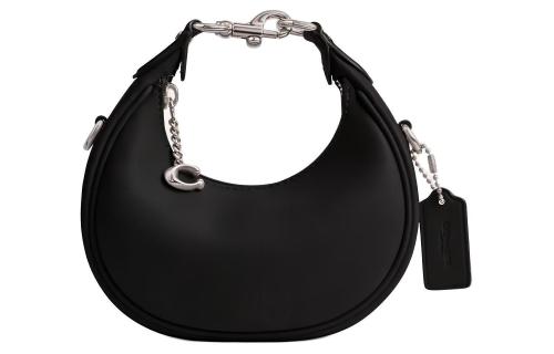 COACH JONIE Cow Leather Shoulder Bag, Crossbody Bag, Handbag Mini Women's Black CR508-LHBLK size 15.24*5.71*8.25 cm