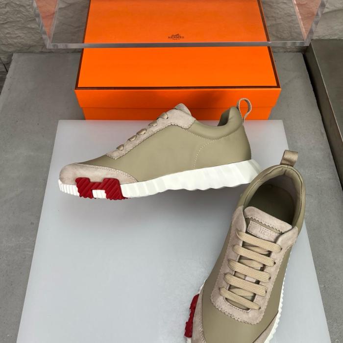 HERMES Bouncing Casual Shoes Beige