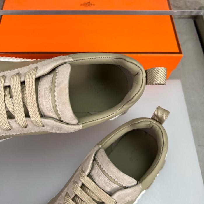 HERMES Bouncing Casual Shoes Beige