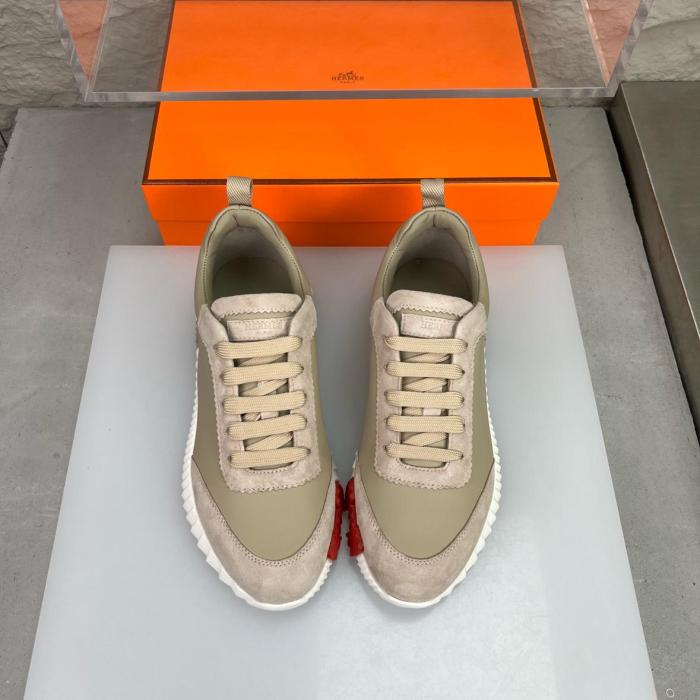 HERMES Bouncing Casual Shoes Beige
