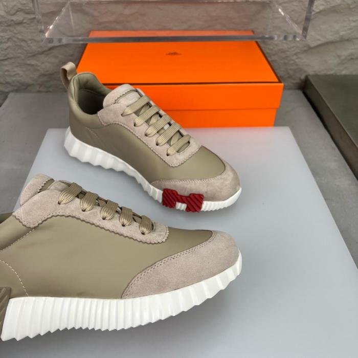 HERMES Bouncing Casual Shoes Beige