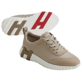 HERMES Bouncing Casual Shoes Beige