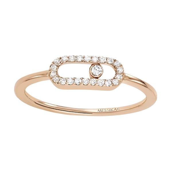 MESSIKA Rose Gold With Diamond Rings Women's