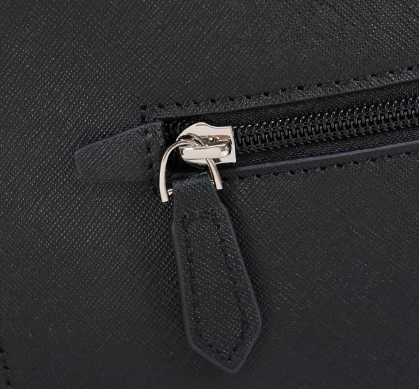 MONTBLANC Cow Leather Backpack Large Unisex Black 130274 size 34*15*42cm