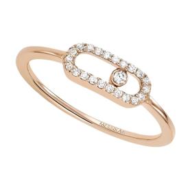 MESSIKA Rose Gold With Diamond Rings Women's