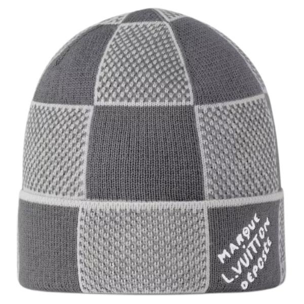 LOUIS VUITTON Lv Damier Heritage Beanie Hats Caps