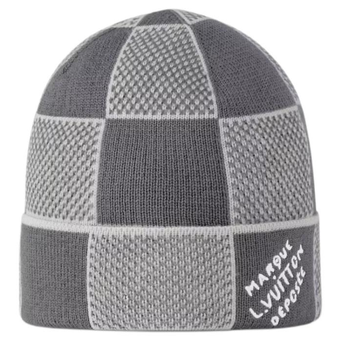 LOUIS VUITTON Lv Damier Heritage Beanie Hats Caps