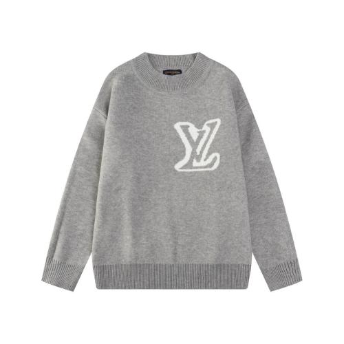 LOUIS VUITTON Lv Intarsia Crewneck