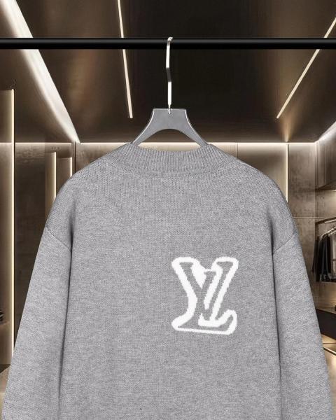 LOUIS VUITTON Lv Intarsia Crewneck