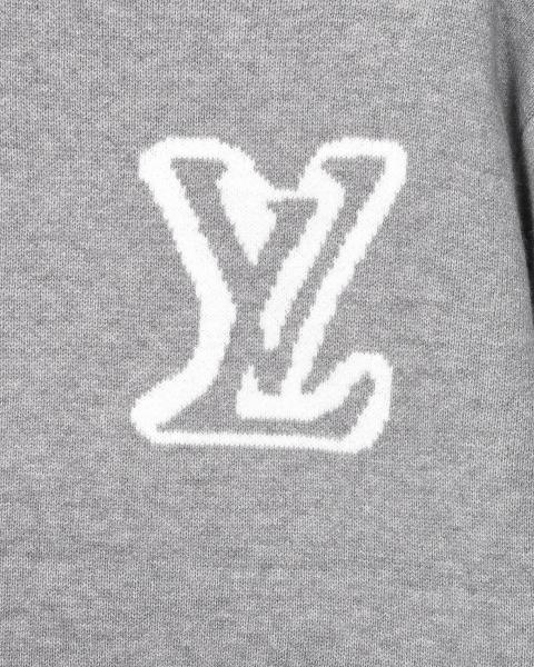 LOUIS VUITTON Lv Intarsia Crewneck