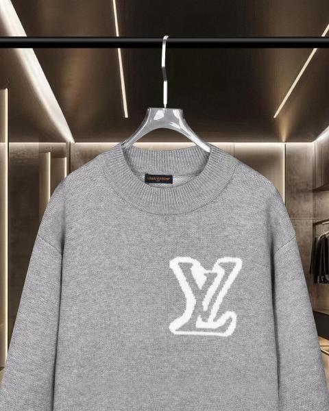LOUIS VUITTON Lv Intarsia Crewneck
