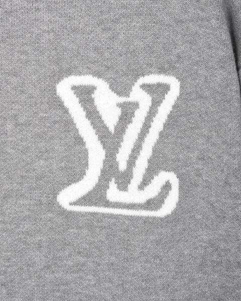 LOUIS VUITTON Lv Intarsia Crewneck