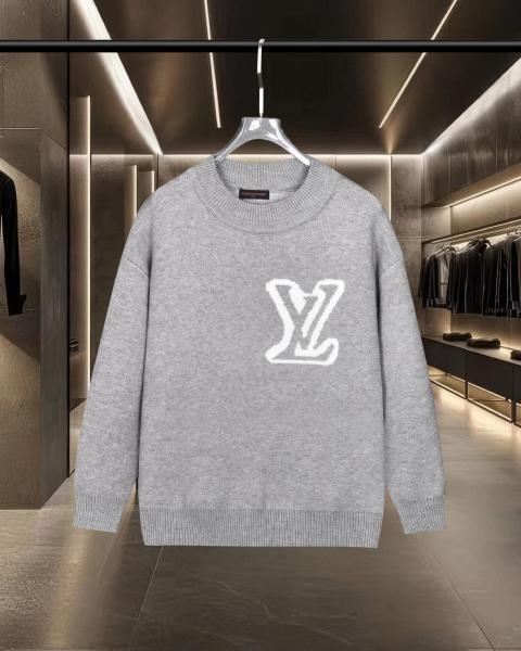 LOUIS VUITTON Lv Intarsia Crewneck