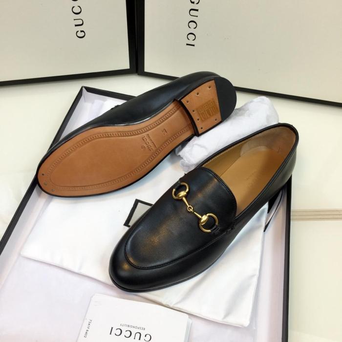 GUCCI Jordaan Loafer Black Leather