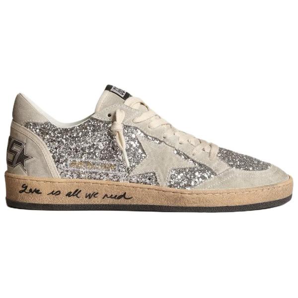 Golden Goose Ball-Star Glitter Low-top Sneakers