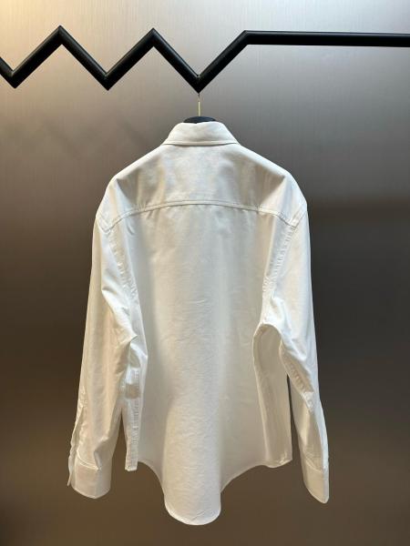 AMIPARIS Shirts Men's White Lapel Moderate