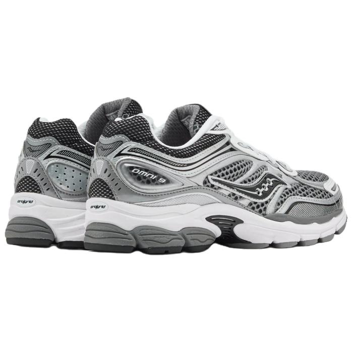 Saucony ProGrid Omni All in 9 Low top Running Shoes Gray Silver