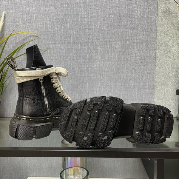 Dr.Martens 1460 Rick Owens Leather DMXL Platform Jumbo Lace Up Boots