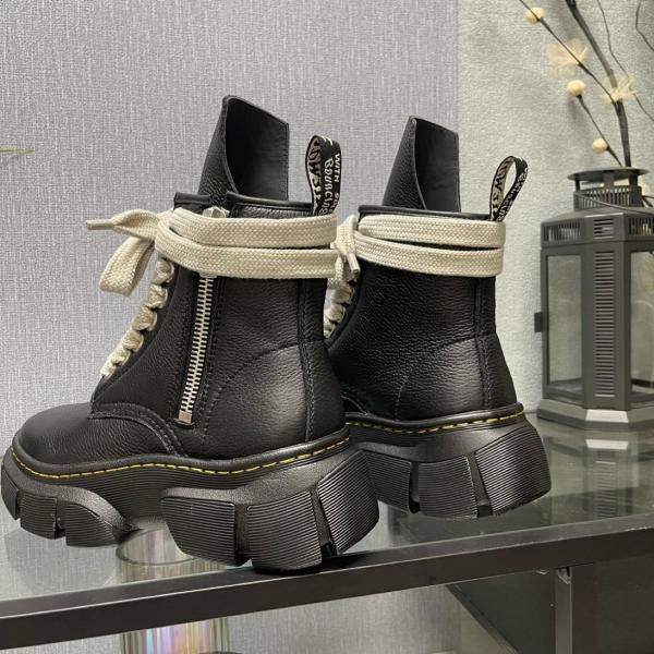 Dr.Martens 1460 Rick Owens Leather DMXL Platform Jumbo Lace Up Boots