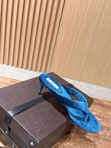 Alaia Flip Flops 6.5cm Women's Blue
